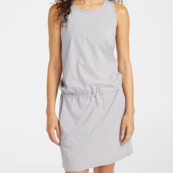Arc'teryx Contenta Dress Athena Grey Outdoor Workout Dress Women’s Size Large - Picture 1 of 12